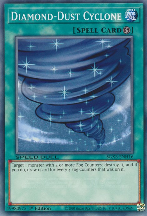 Diamond-Dust Cyclone [SGX3-ENH16] Common | Card Merchant Takapuna