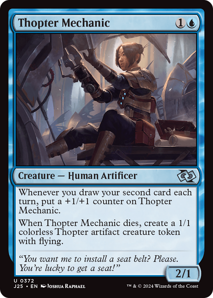 Thopter Mechanic [Foundations Jumpstart] | Card Merchant Takapuna