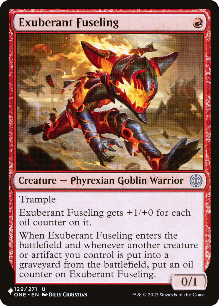 Exuberant Fuseling [The List Reprints] | Card Merchant Takapuna