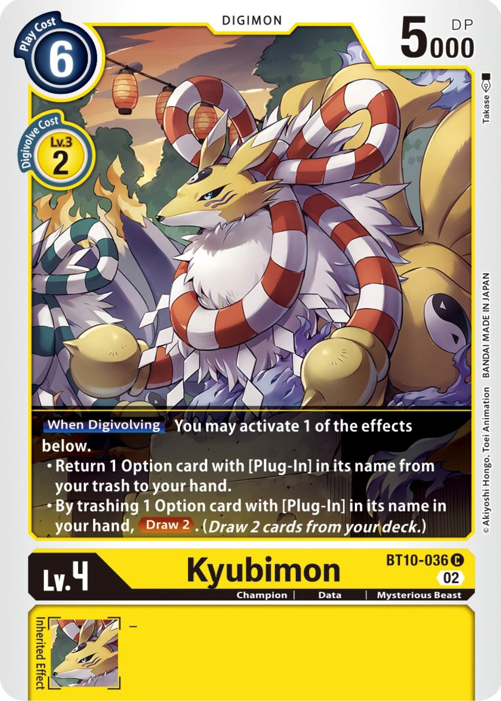 Kyubimon [BT10-036] [Xros Encounter] | Card Merchant Takapuna