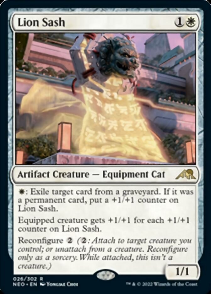 Lion Sash [Kamigawa: Neon Dynasty] | Card Merchant Takapuna