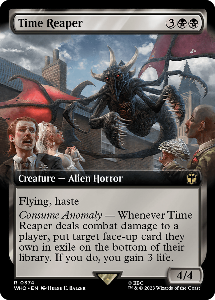 Time Reaper (Extended Art) [Doctor Who] | Card Merchant Takapuna