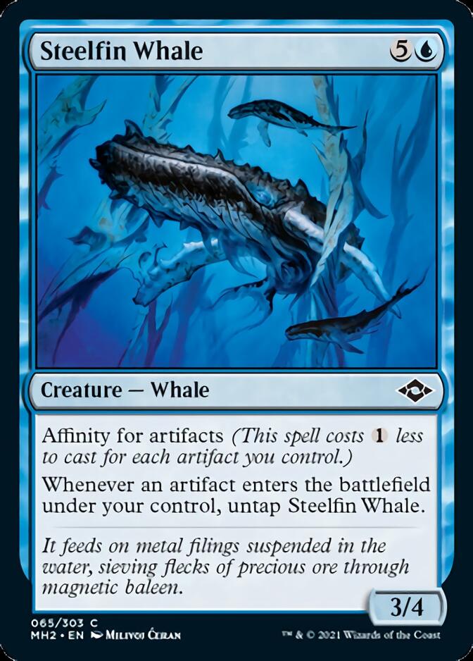 Steelfin Whale [Modern Horizons 2] | Card Merchant Takapuna