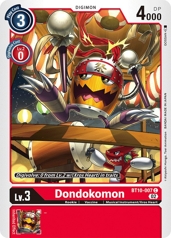 Dondokomon [BT10-007] [Xros Encounter] | Card Merchant Takapuna