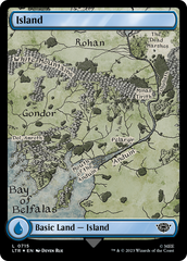 Island (0715) (Surge Foil) [The Lord of the Rings: Tales of Middle-Earth] | Card Merchant Takapuna