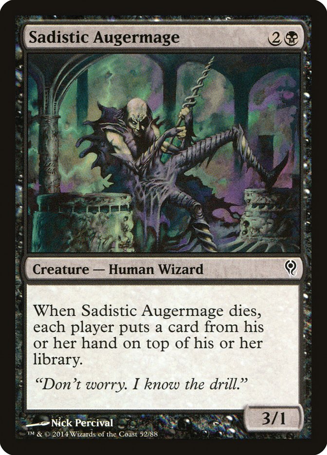 Sadistic Augermage [Duel Decks: Jace vs. Vraska] | Card Merchant Takapuna