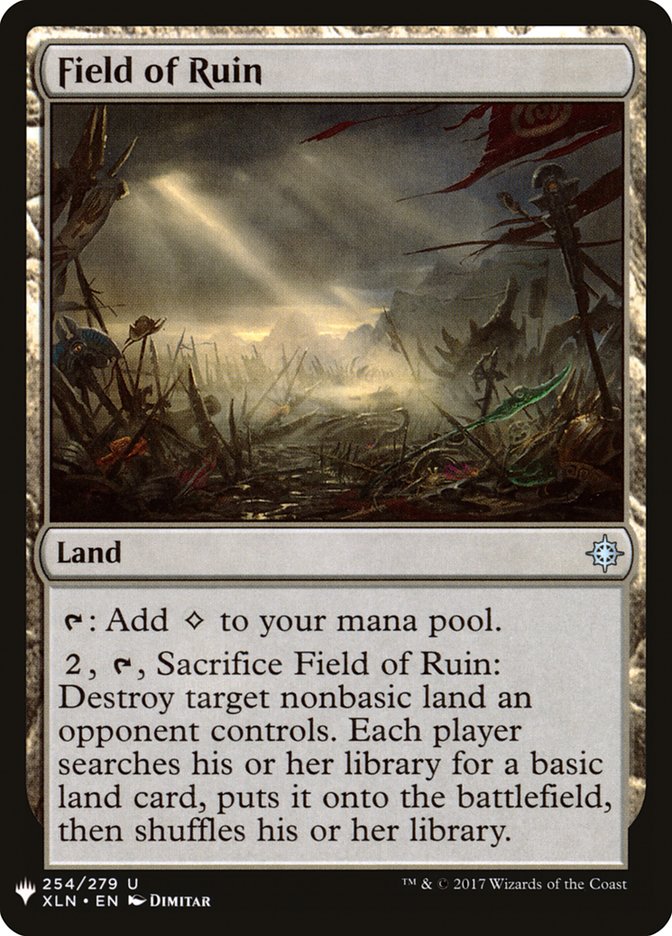 Field of Ruin [Mystery Booster] | Card Merchant Takapuna