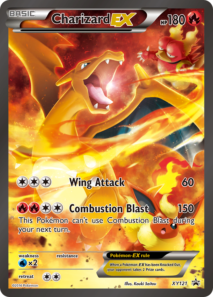 Charizard EX (XY121) [XY: Black Star Promos] | Card Merchant Takapuna