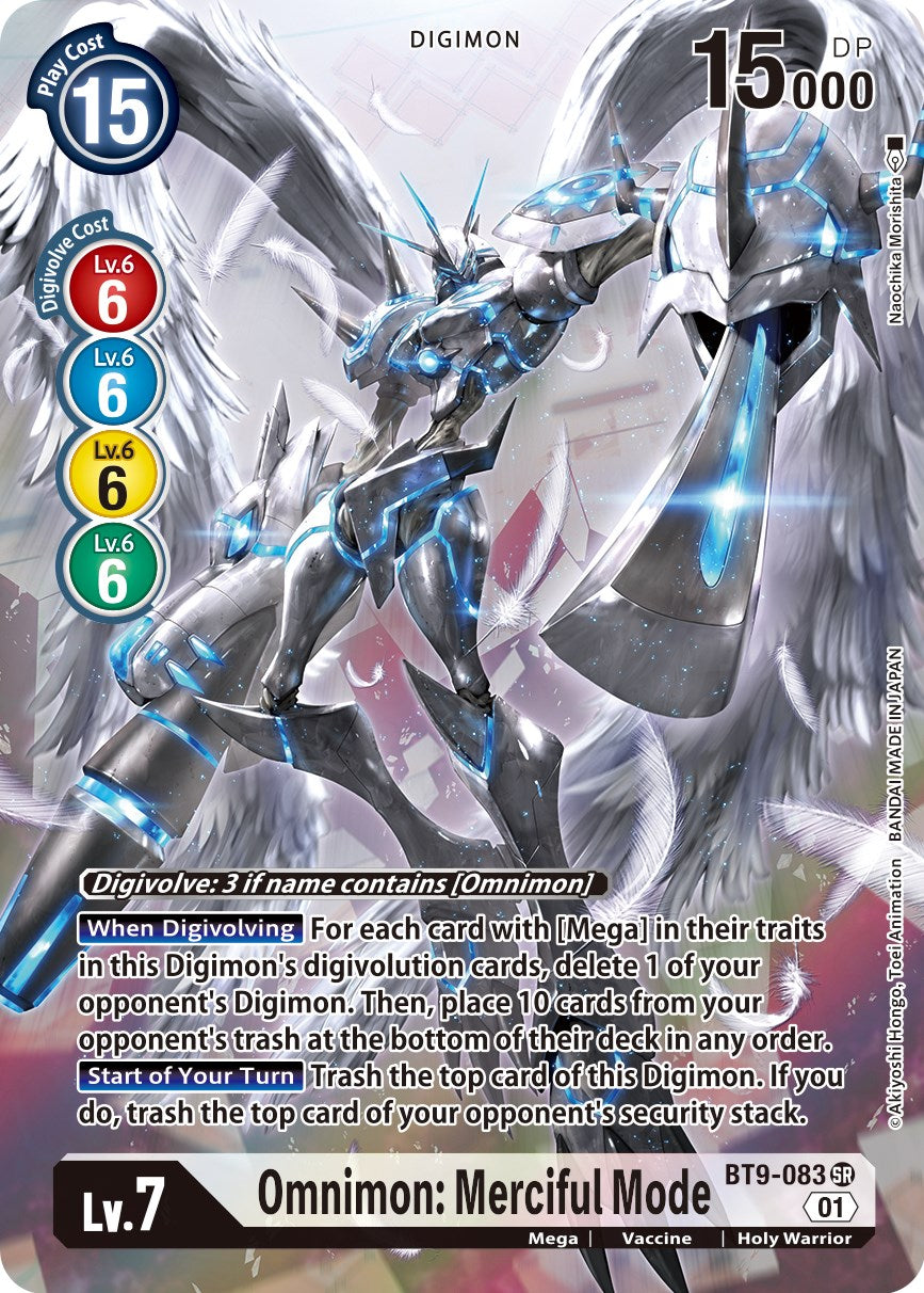 Omnimon: Merciful Mode [BT9-083] (Alternate Art) [X Record] | Card Merchant Takapuna