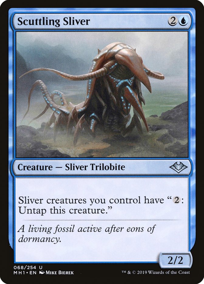 Scuttling Sliver [Modern Horizons] | Card Merchant Takapuna