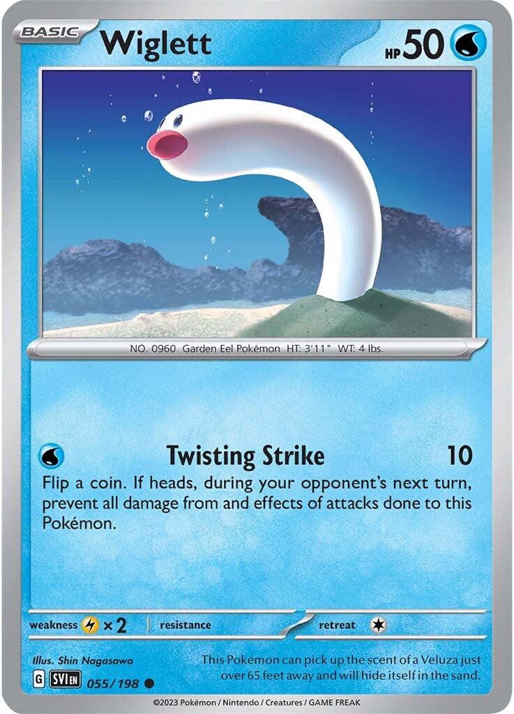 Wiglett (055/198) [Scarlet & Violet: Base Set] | Card Merchant Takapuna