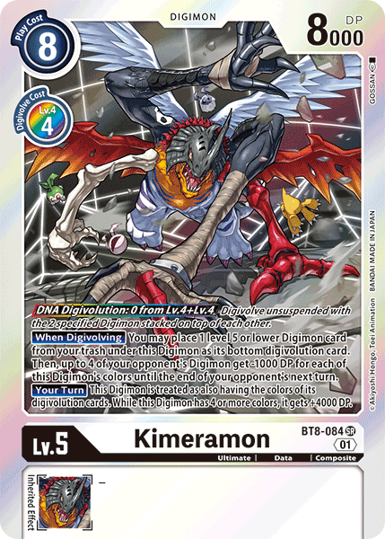 Kimeramon [BT8-084] [New Awakening] | Card Merchant Takapuna