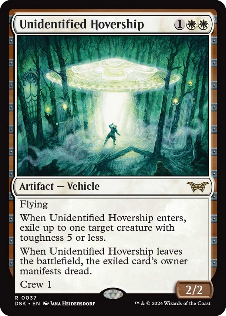 Unidentified Hovership [Duskmourn: House of Horror] | Card Merchant Takapuna