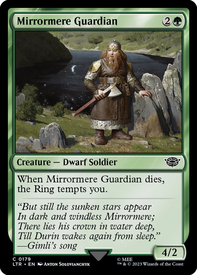 Mirrormere Guardian [The Lord of the Rings: Tales of Middle-Earth] | Card Merchant Takapuna