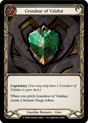 Grandeur of Valahai [EVR000] (Everfest)  1st Edition Cold Foil | Card Merchant Takapuna