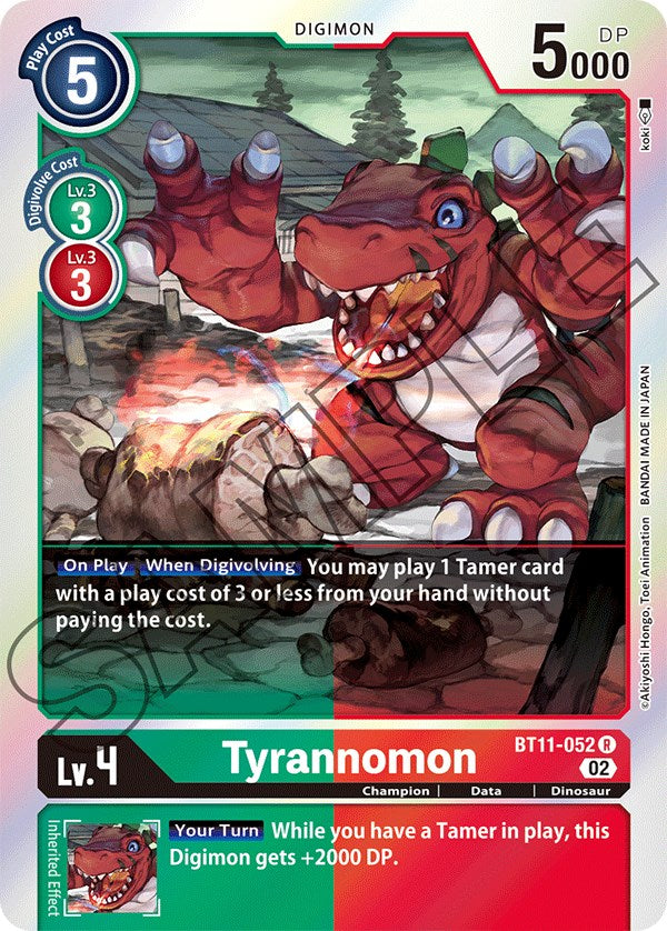 Tyrannomon [BT11-052] [Dimensional Phase] | Card Merchant Takapuna