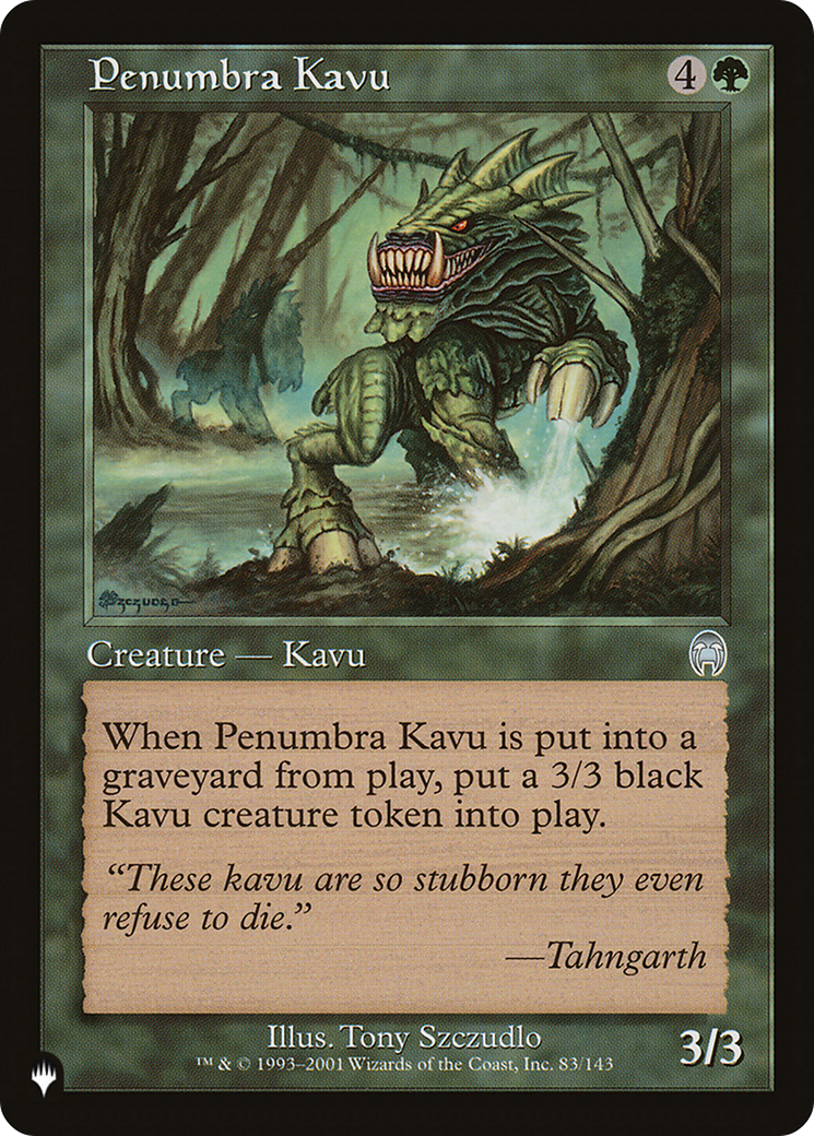 Penumbra Kavu [The List] | Card Merchant Takapuna