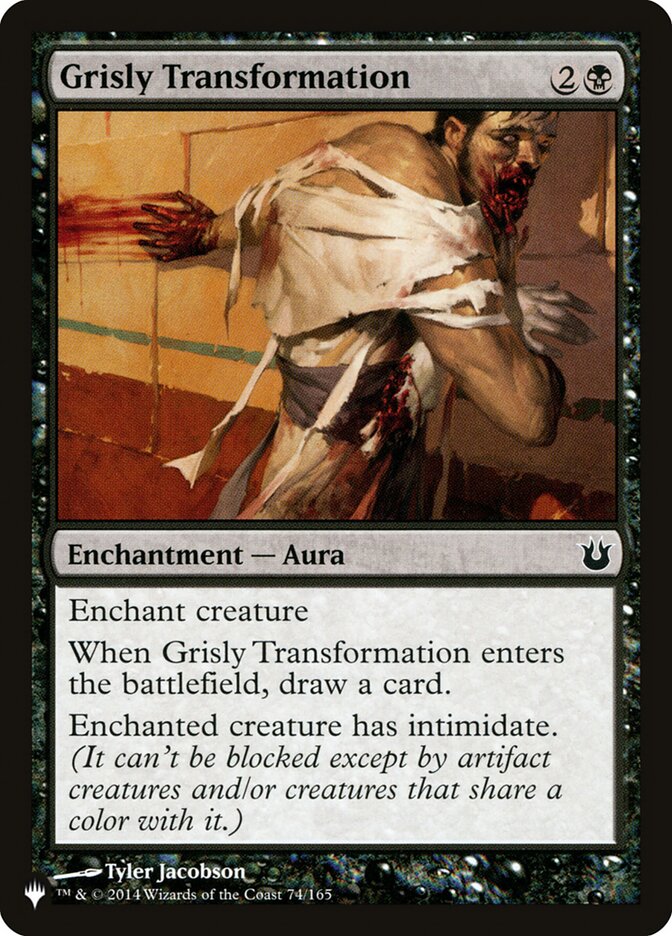 Grisly Transformation [The List] | Card Merchant Takapuna