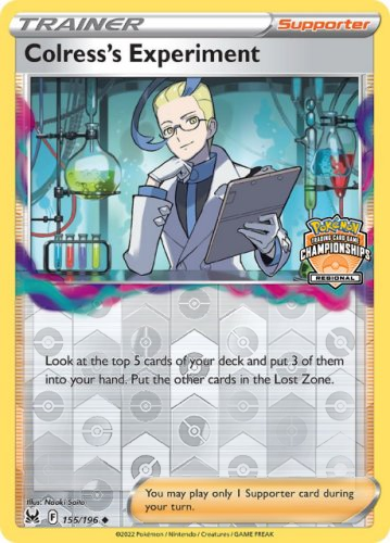 Colress's Experiment (Regional Championships) [Sword & Shield: Lost Origin] | Card Merchant Takapuna