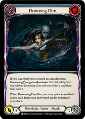 Drowning Dire (Blue) [EVR112] (Everfest)  1st Edition Normal | Card Merchant Takapuna