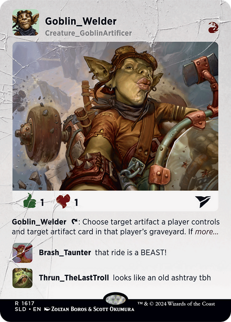 Goblin Welder [Secret Lair Drop Series] | Card Merchant Takapuna