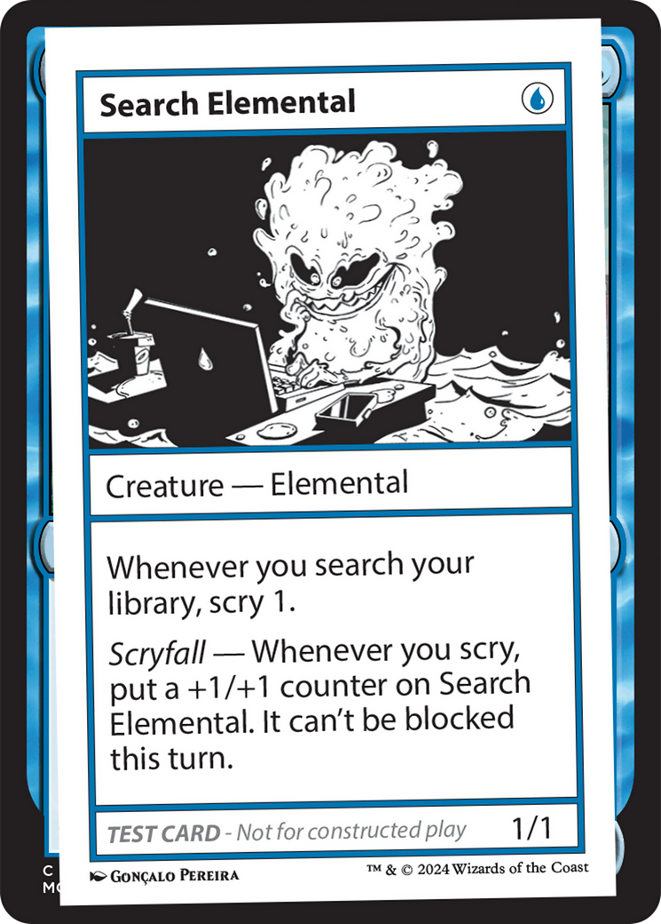 Search Elemental [Mystery Booster 2 Playtest Cards] | Card Merchant Takapuna