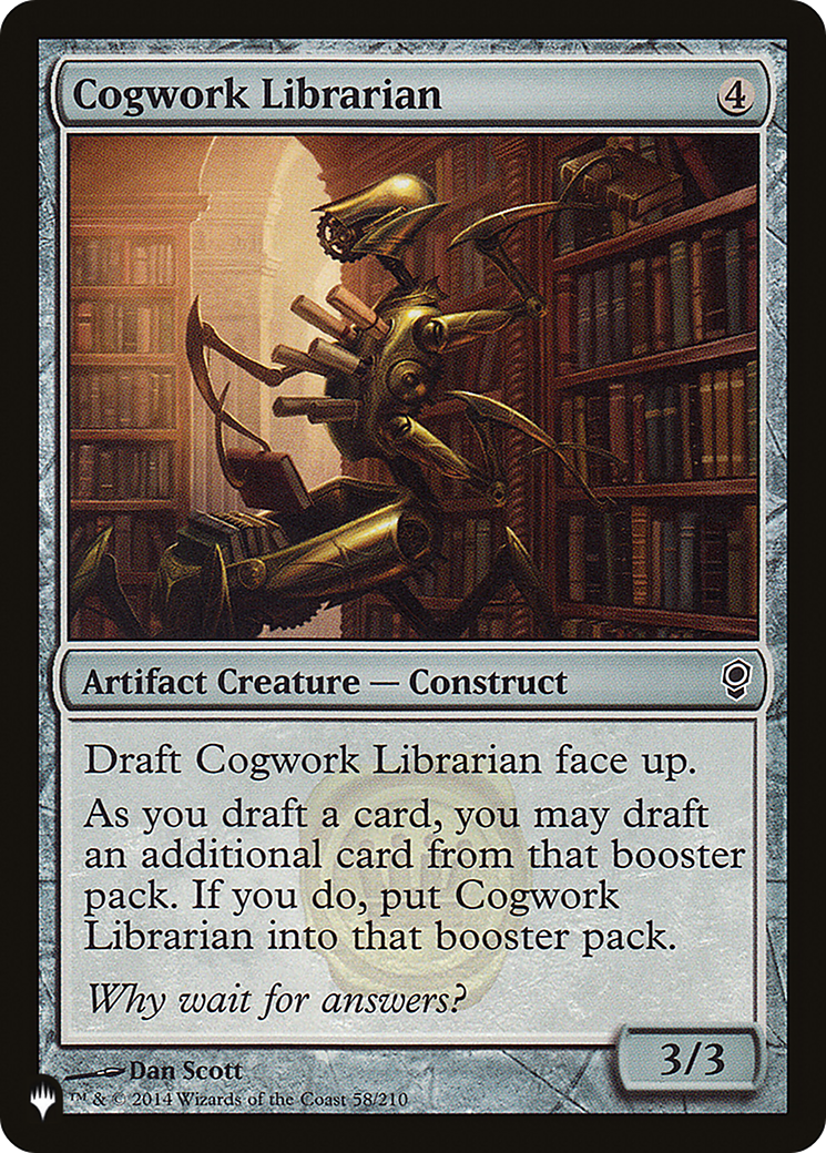 Cogwork Librarian [The List] | Card Merchant Takapuna