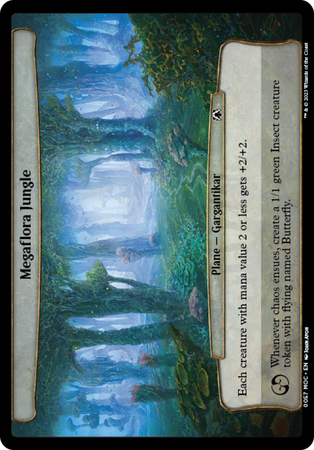 Megaflora Jungle [March of the Machine Commander] | Card Merchant Takapuna