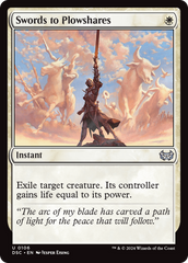 Swords to Plowshares [Duskmourn: House of Horror Commander] | Card Merchant Takapuna