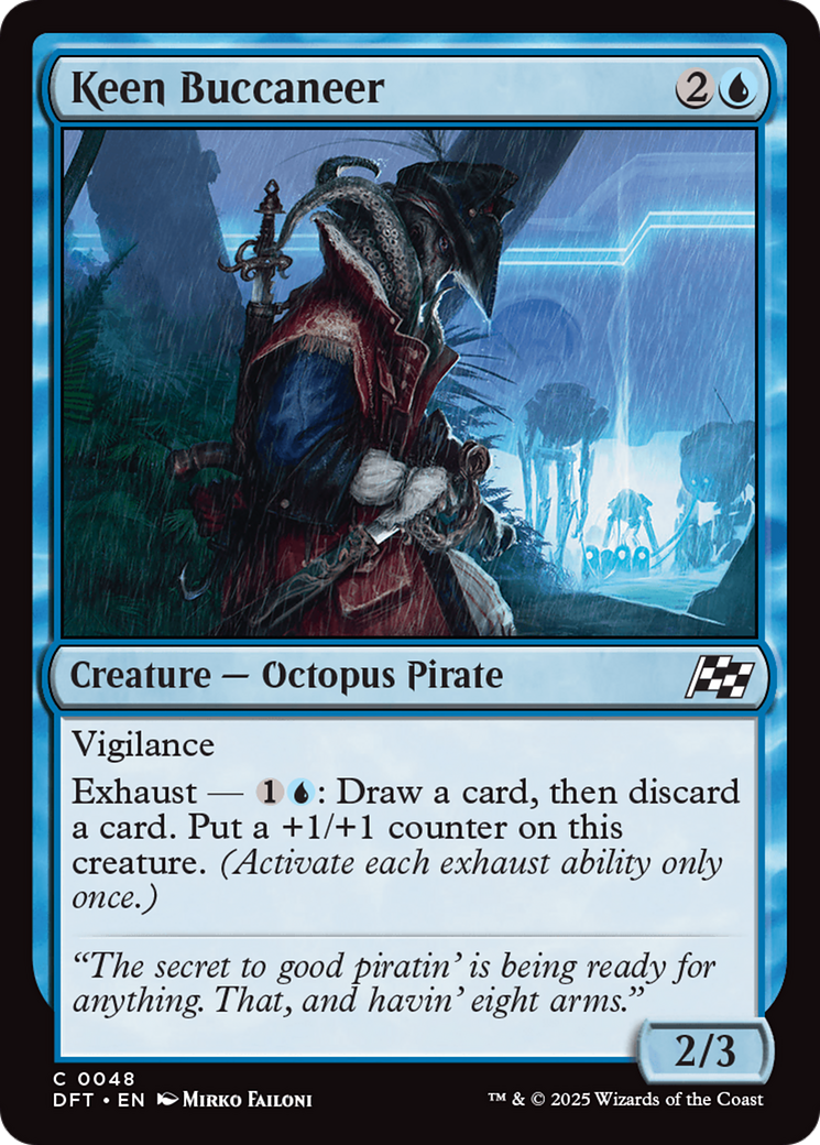 Keen Buccaneer [Aetherdrift] | Card Merchant Takapuna