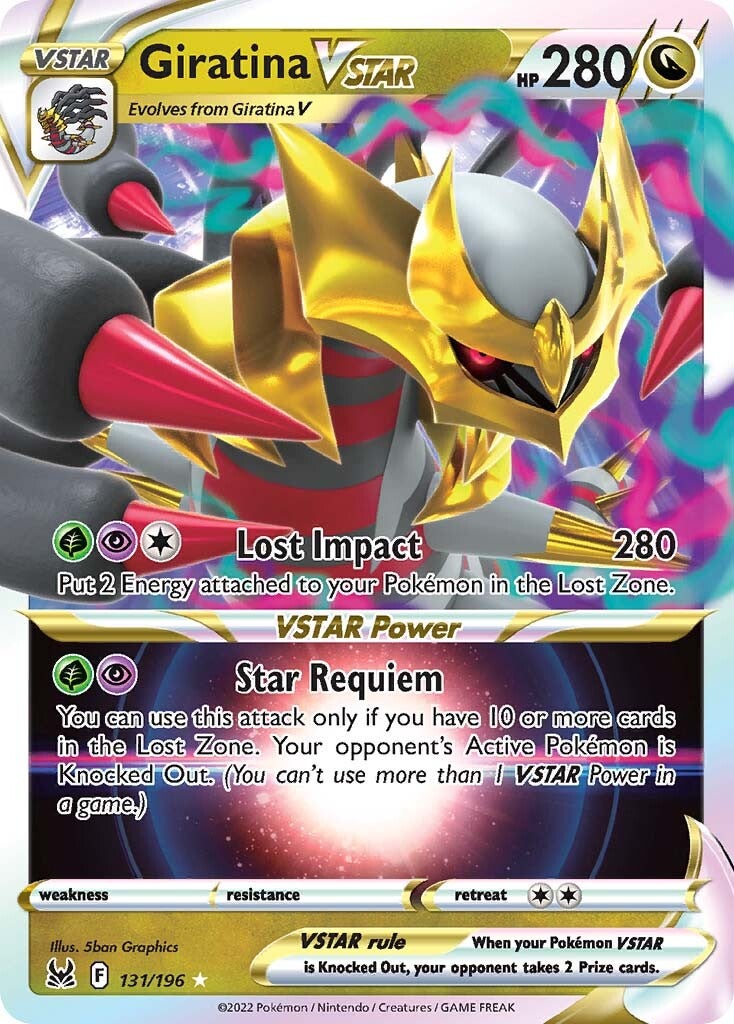 Giratina VSTAR (131/196) [Sword & Shield: Lost Origin] | Card Merchant Takapuna