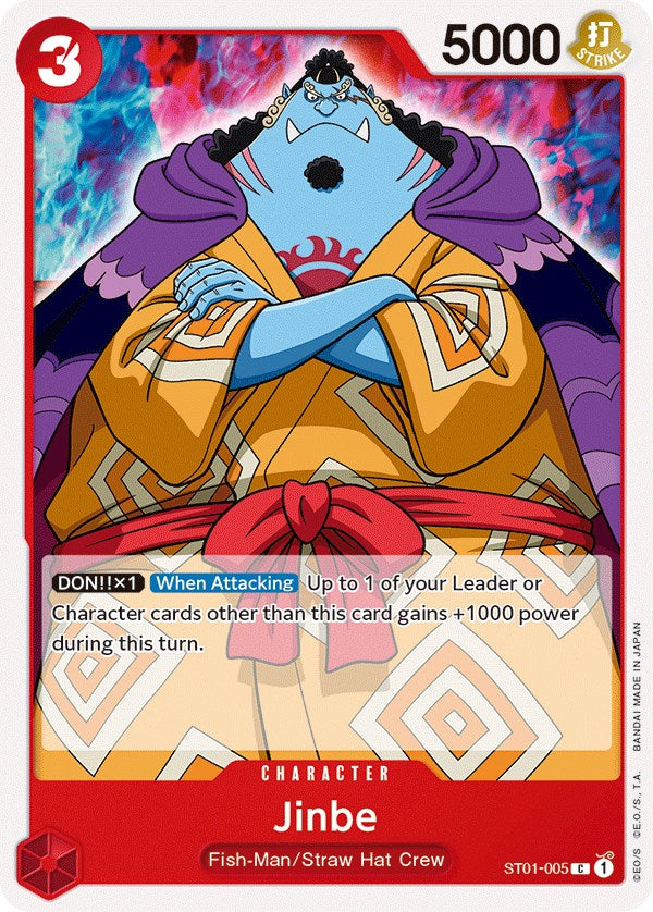 Jinbe [Starter Deck: Straw Hat Crew] | Card Merchant Takapuna