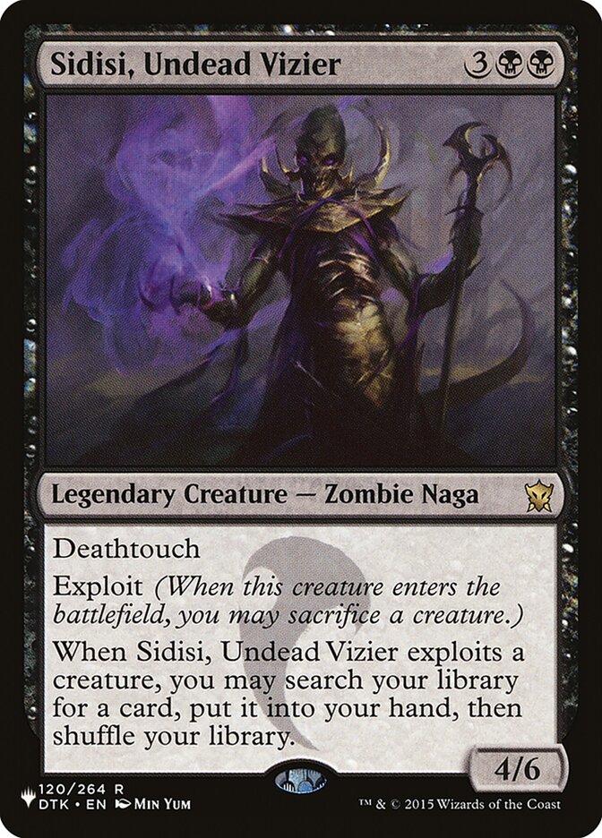 Sidisi, Undead Vizier [The List] | Card Merchant Takapuna