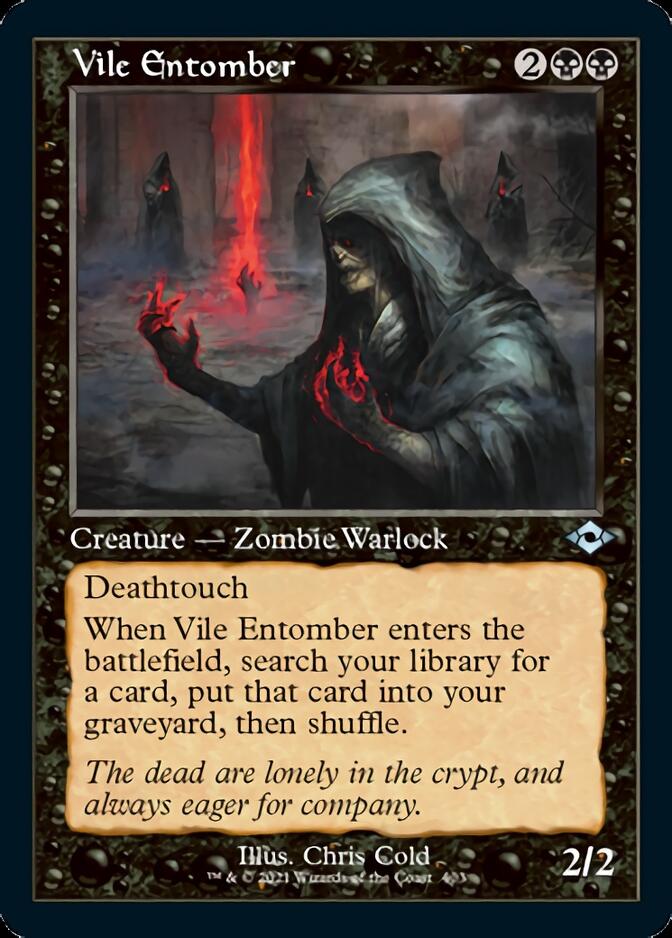 Vile Entomber (Retro Foil Etched) [Modern Horizons 2] | Card Merchant Takapuna