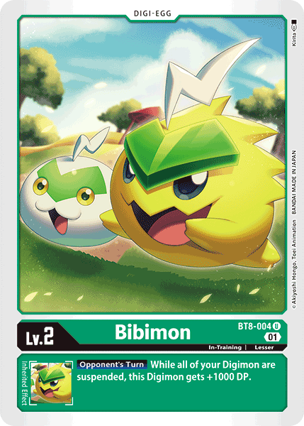 Bibimon [BT8-004] [New Awakening] | Card Merchant Takapuna