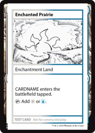 Enchanted Prairie (2021 Edition) [Mystery Booster Playtest Cards] | Card Merchant Takapuna