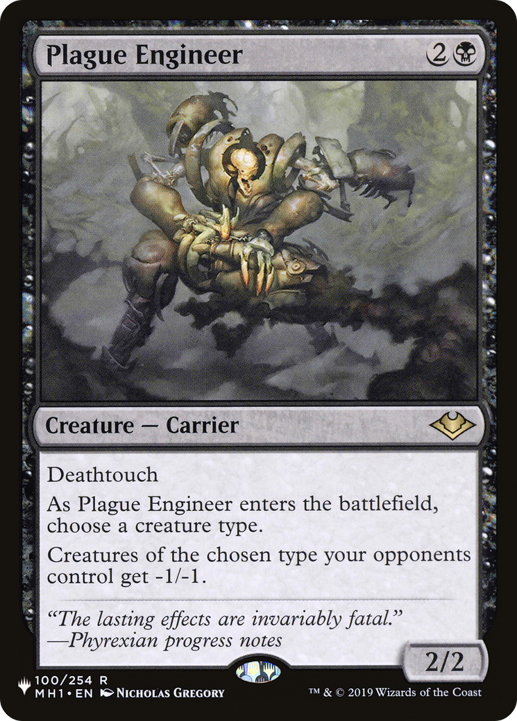 Plague Engineer [The List] | Card Merchant Takapuna