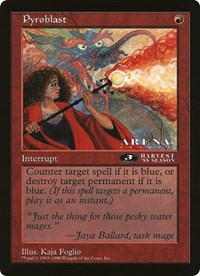 Pyroblast (Oversized) [Oversize Cards] | Card Merchant Takapuna