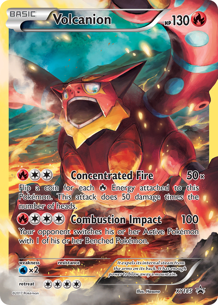 Volcanion (XY185) [XY: Black Star Promos] | Card Merchant Takapuna