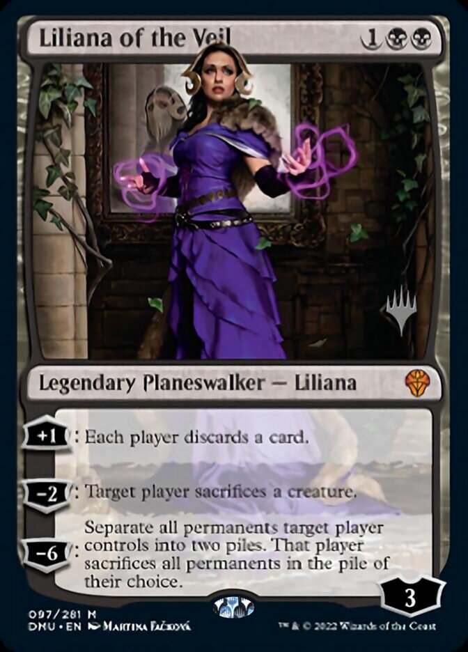 Liliana of the Veil (Promo Pack) [Dominaria United Promos] | Card Merchant Takapuna