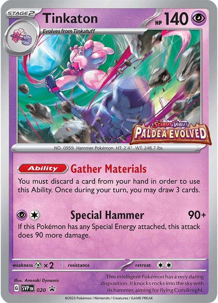 Tinkaton (020) [Scarlet & Violet: Black Star Promos] | Card Merchant Takapuna