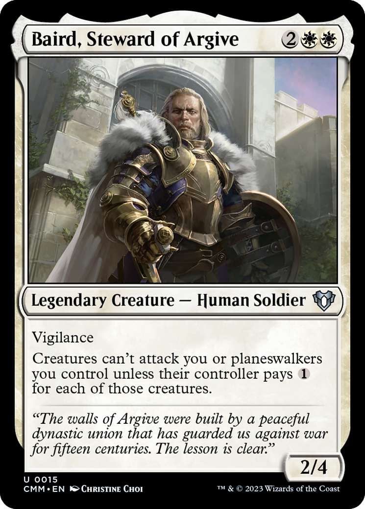 Baird, Steward of Argive [Commander Masters] | Card Merchant Takapuna