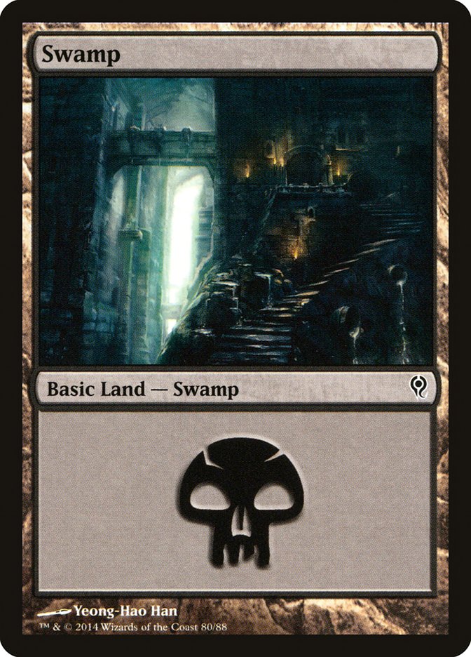 Swamp (80) [Duel Decks: Jace vs. Vraska] | Card Merchant Takapuna