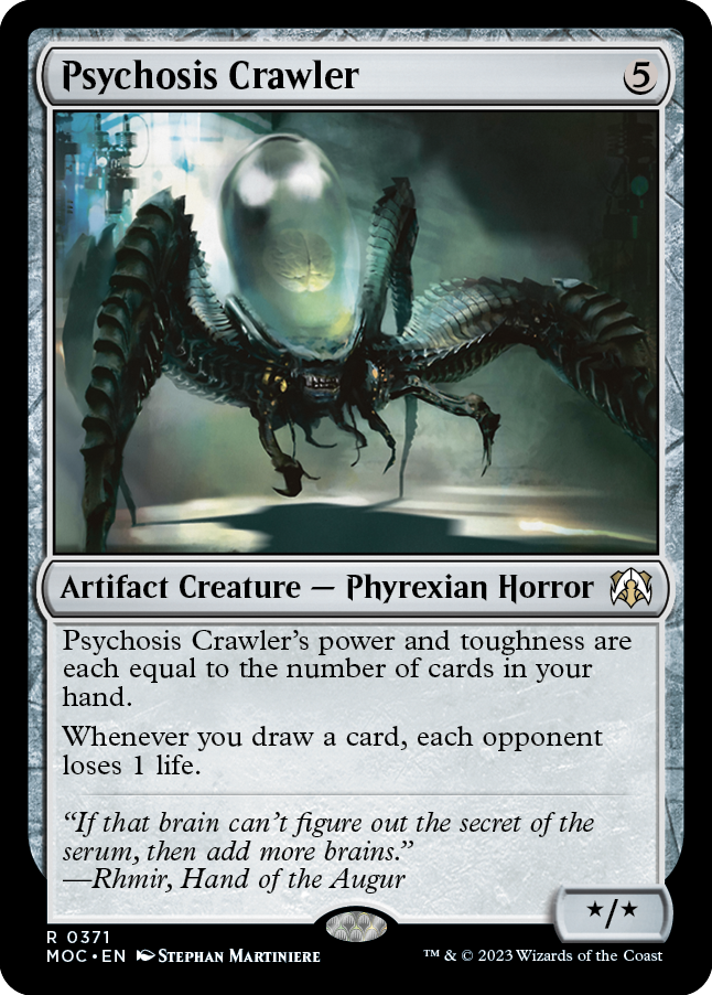 Psychosis Crawler [March of the Machine Commander] | Card Merchant Takapuna