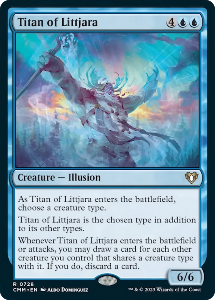 Titan of Littjara [Commander Masters] | Card Merchant Takapuna