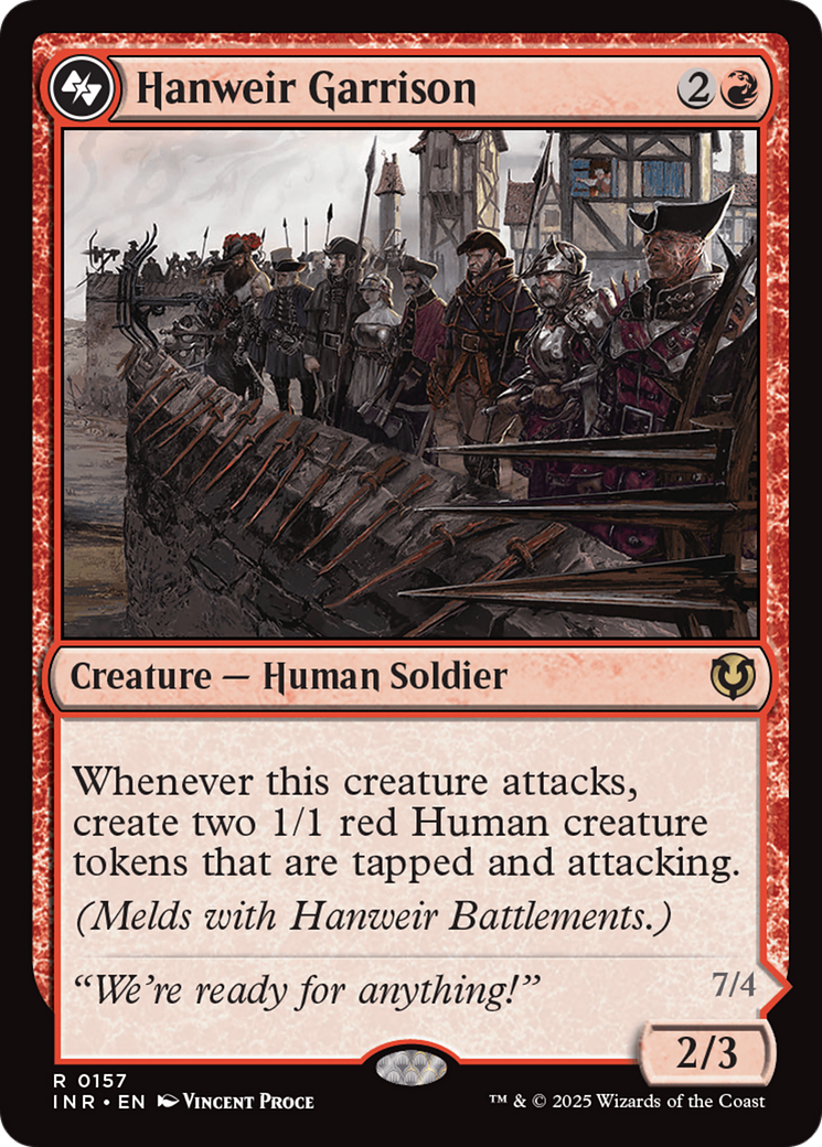 Hanweir Garrison [Innistrad Remastered] | Card Merchant Takapuna