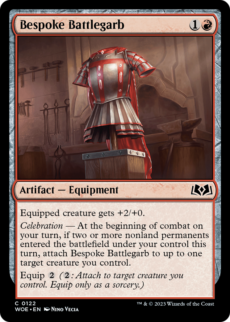 Bespoke Battlegarb [Wilds of Eldraine] | Card Merchant Takapuna