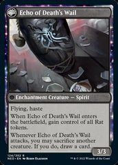 Tribute to Horobi // Echo of Death's Wail [Kamigawa: Neon Dynasty] | Card Merchant Takapuna