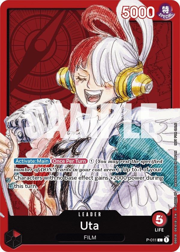 Uta (One Piece Film Red) [One Piece Promotion Cards] | Card Merchant Takapuna