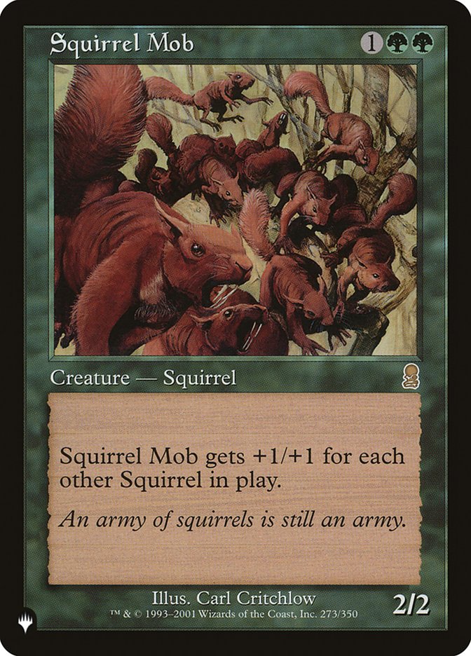 Squirrel Mob [The List] | Card Merchant Takapuna